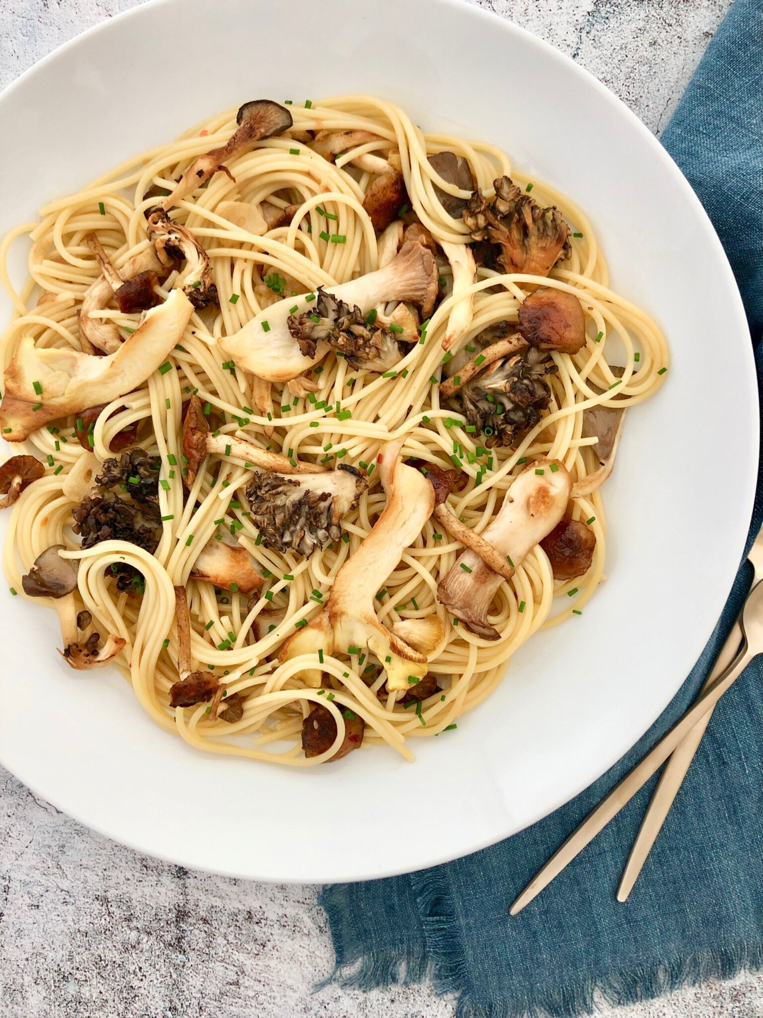 Wild Mushroom Pasta - Yondu